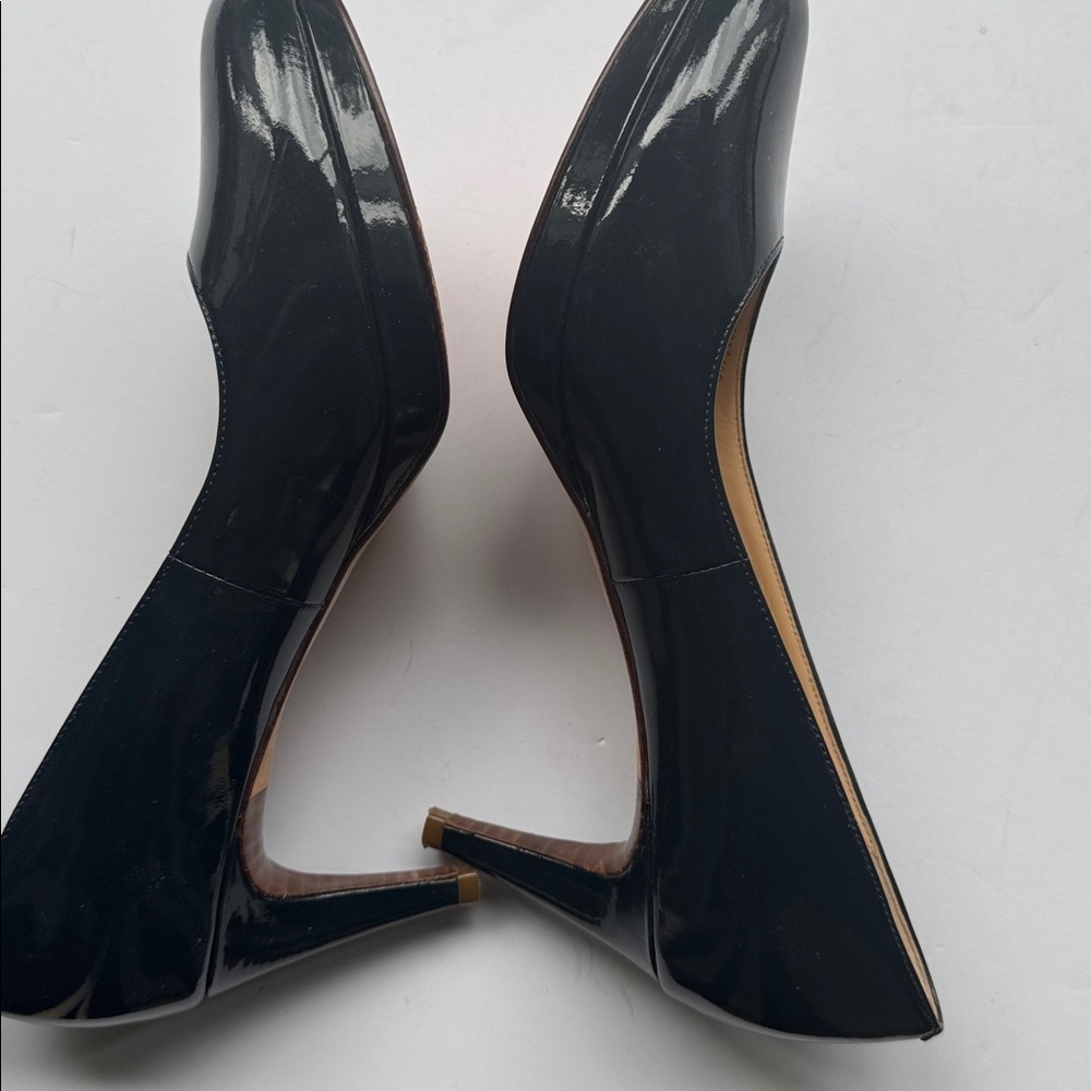 Cole Haan/ Nike Air 3 inch Glossy Blue Heels size 10b - Picture 7 of 7